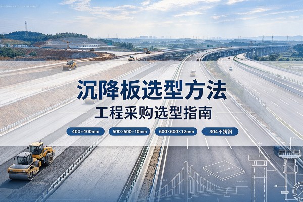 林口沉降板选择方法