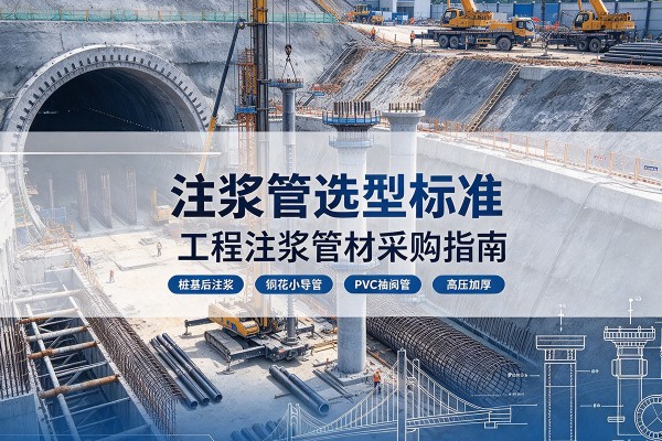 林口注浆管选型标准