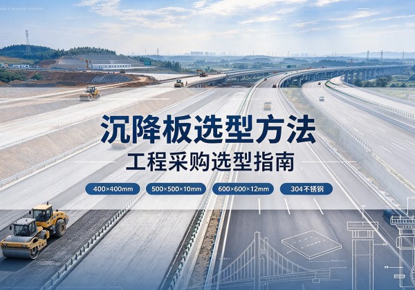 林口沉降板选择方法