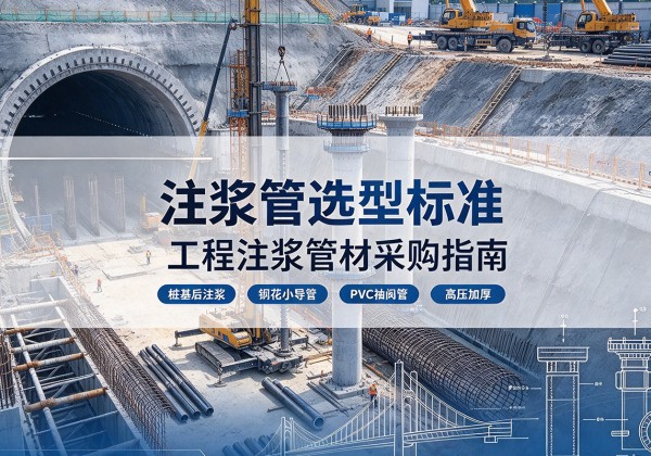 林口注浆管选型标准